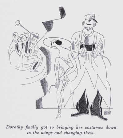 Illustration for "But Gentlemen Marry Brunettes" by Anita Loos (litho) 作者 拉尔夫·巴顿