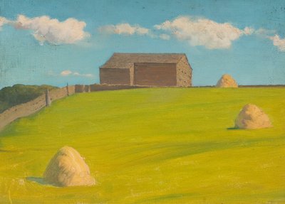 农场（木板油画） 作者 拉尔夫·布洛克
