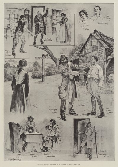 衣衫褴褛的罗宾，女王陛下剧院的新剧 作者 Ralph Cleaver