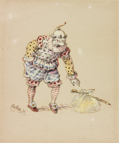 Billy Purvis偷了捆绑，1876年（铅笔和纸上的wc） 作者 拉尔夫·赫德利