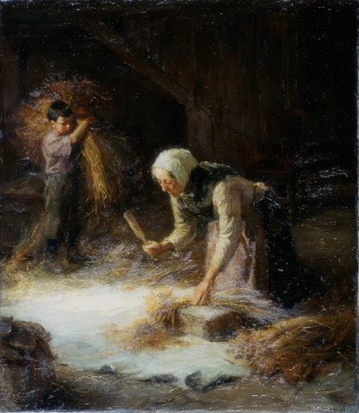 打谷Gleanings，1899年 作者 拉尔夫·赫德利