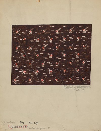 卡里科印刷品 作者 拉尔夫·N·摩根