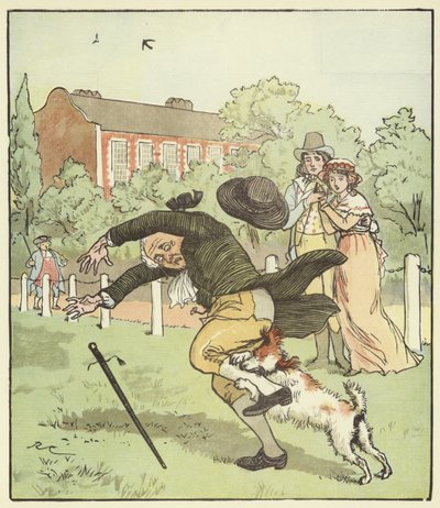 在疯狗的死亡的挽歌 作者 Randolph Caldecott