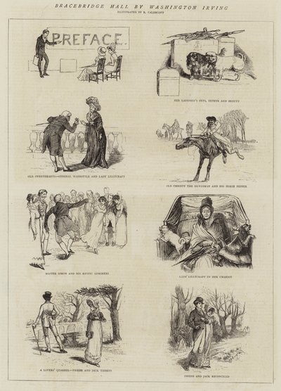 布朗斯布里奇霍尔华盛顿欧文 作者 Randolph Caldecott