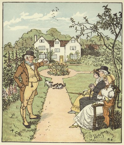 杰克建造的房子 作者 Randolph Caldecott
