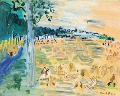 朗格尔，约 1935 年（布面油画） 作者 拉乌尔·杜菲