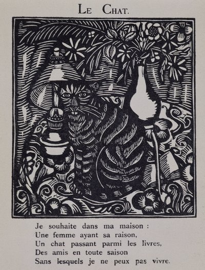 猫--《Le Bestiaire ou cortege d