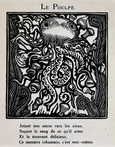 章鱼--《Le Bestiaire ou cortege d