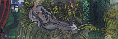 麦田中的仙女（布面油画） 作者 拉乌尔·杜菲