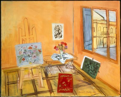 带花束的工作室 作者 拉乌尔·杜菲