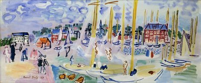 星期日多维尔; Dimanche a Deauville 作者 拉乌尔·杜菲