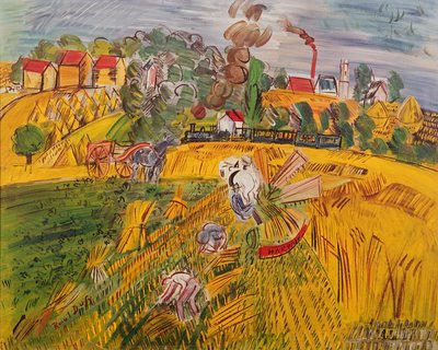 房子（布面油画） 作者 拉乌尔·杜菲