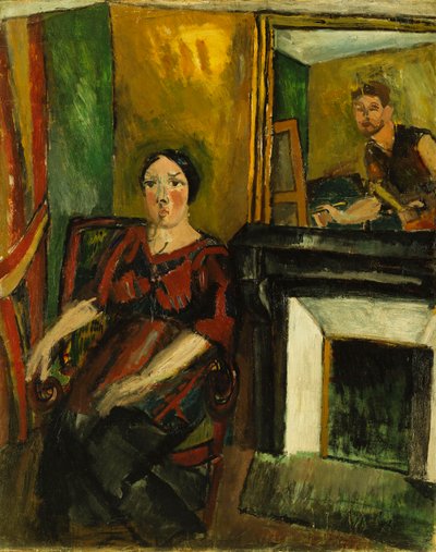 画家和他的模特；Le Peintre et son Modele 作者 拉乌尔·杜菲