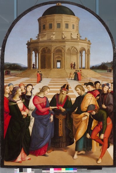 圣母结婚，1504年 作者 Raphael