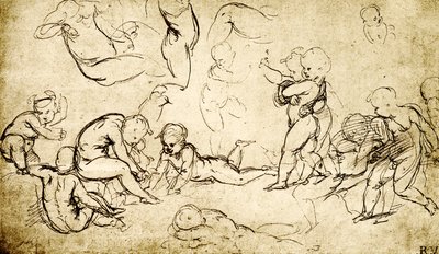 Philostratus丘比特 作者 拉斐尔（Raffaello Sanzio Raphael）