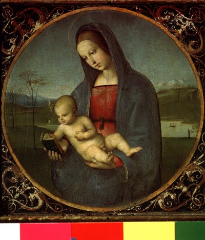 圣母玛利亚（Madonna Conestabile），1502-03 作者 拉斐尔