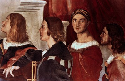 博尔塞纳的弥撒，细节，1512年 作者 拉斐尔（Raffaello Sanzio Raphael）