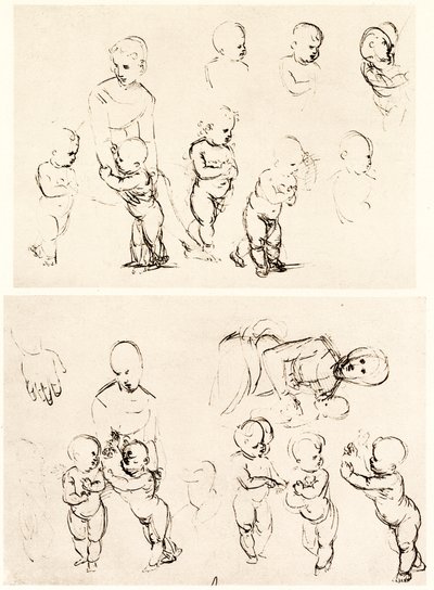 麦当娜在农村的各种设计 作者 拉斐尔（Raffaello Sanzio Raphael）