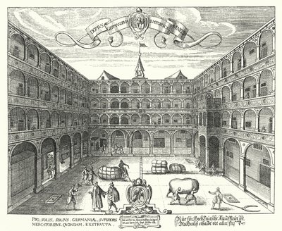 Fondaco dei Tedeschi，德国商人在威尼斯的总部 作者 拉斐尔·库斯托斯（Raphael Custos）