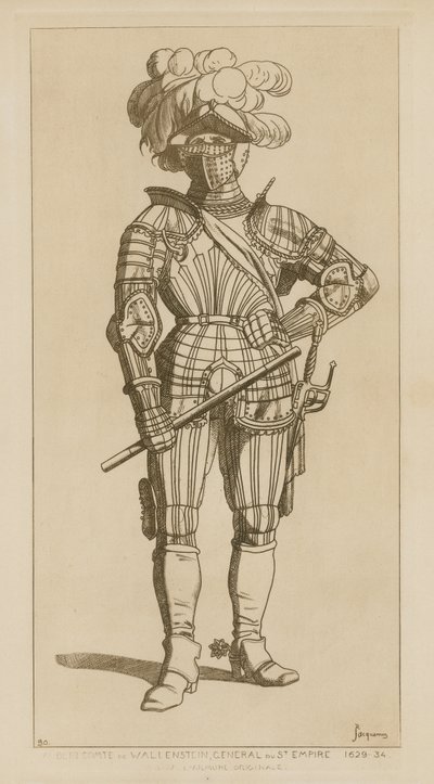 艾伯特，华伦斯坦伯爵和神圣帝国将军，1629年至1934年 作者 Raphael Jacquemin