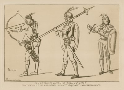 威尼斯武装的男人，15世纪末 作者 拉斐尔·雅克敏（Raphael Jacquemin）