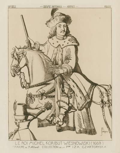 波兰国王Michael Wisniowiecki（1669） 作者 Raphael Jacquemin