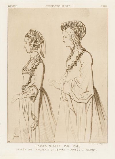 高贵的女性，1510-1520 作者 拉斐尔·雅克敏（Raphael Jacquemin）