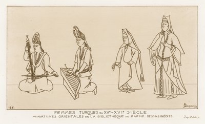 15至16世纪的土耳其妇女 作者 拉斐尔·雅克敏（Raphael Jacquemin）