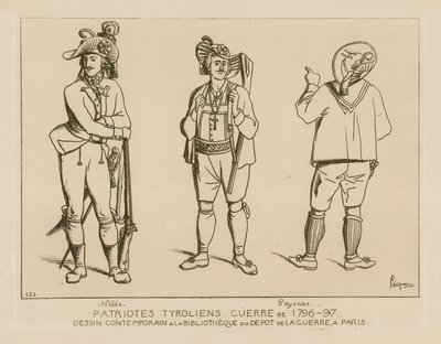 提洛尔爱国者，1796-1797战争 作者 Raphael Jacquemin