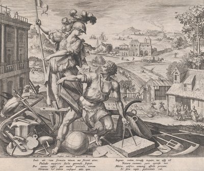 劳动，1591年。 作者 拉斐尔·萨德勒