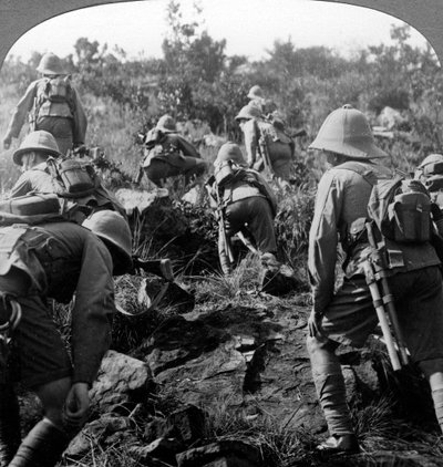 童军穿越东非森林，第一次世界大战，1914-1918年。 作者 现实旅行社