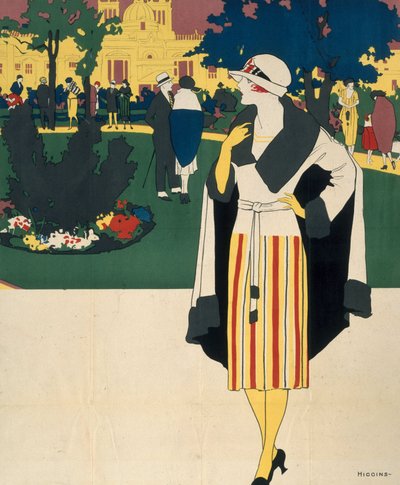 Cropped version of Harrogate, LNER poster 作者 雷金纳德·爱德华·希金斯