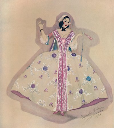 服装设计》，1926年，1927年 作者 雷金纳德·利夫