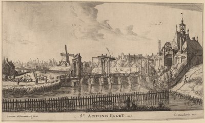 圣安东尼门(St Antonis Poort) 作者 Reinier Nooms，叫塞曼