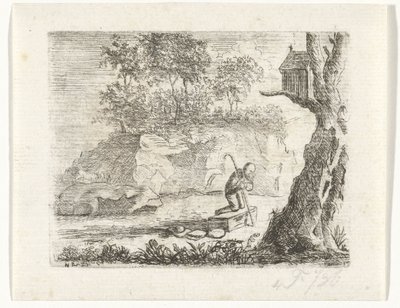 祈祷的朝圣者 作者 Reinierus Albertus Ludovicus baron van Isendoorn à Blois