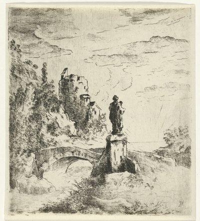 雕像桥 作者 Reinierus Albertus Ludovicus baron van Isendoorn à Blois