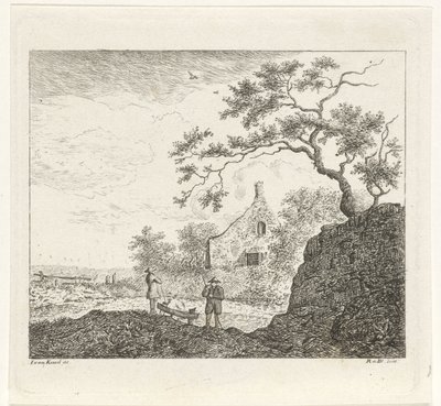 人物风景 作者 Reinierus Albertus Ludovicus baron van Isendoorn à Blois