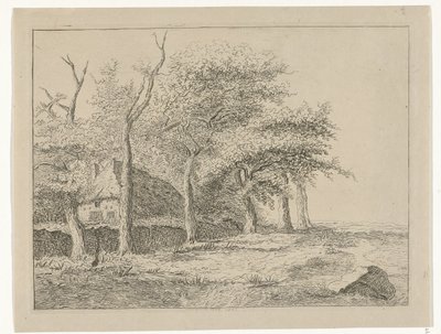 一排排树木 作者 Reinierus Albertus Ludovicus baron van Isendoorn à Blois