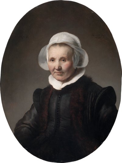 Aeltje Petersdr Uylenburgh 肖像 作者 伦勃朗