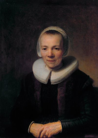 Baertje Martens 肖像 作者 伦勃朗