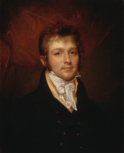 费城Edward Shippen Burd的肖像，约1806-1808。 作者 伦勃朗·皮尔