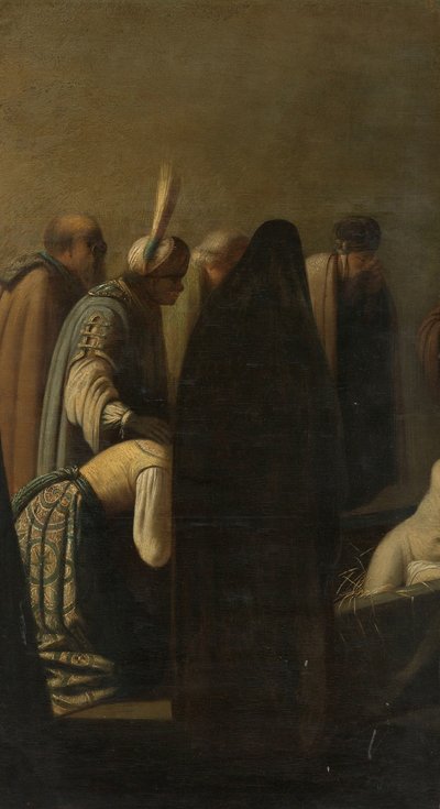 拉撒路的复活 作者 Rembrandt van Rijn (学校)