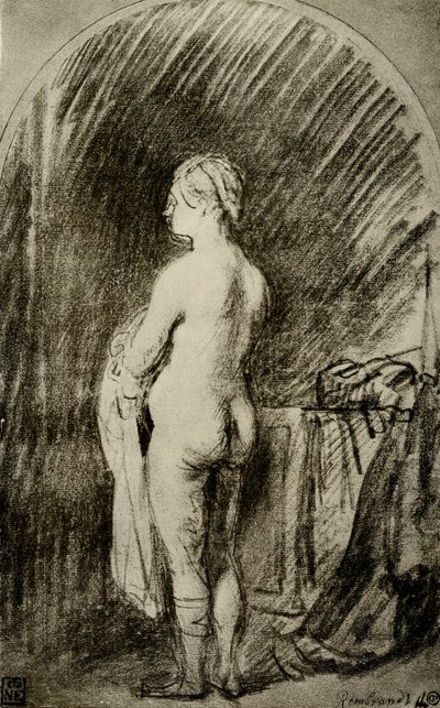 女裸体 作者 伦勃朗·范·赖恩