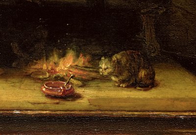 神圣家族与帷幕，1646（细节244315） 作者 伦勃朗·范·赖恩