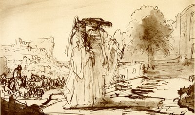 雅各布和瑞秋 作者 伦勃朗·范·赖恩