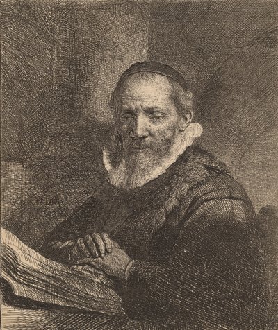 扬-科内利斯兹。Sylvius, 1633. 作者 伦勃朗·范·赖恩