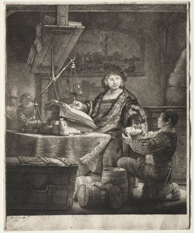 Jan Uytenbogaert 作者 伦勃朗·范·赖恩