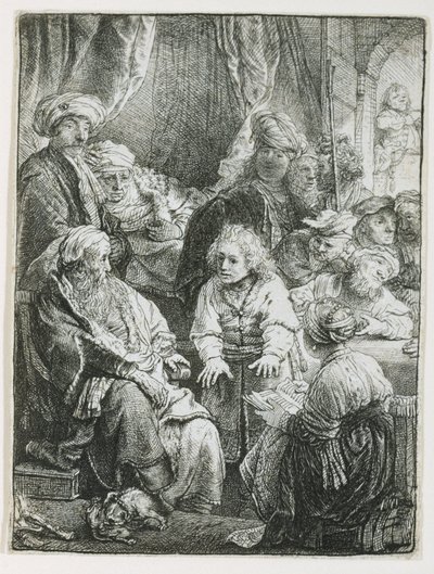 约瑟夫告诉他的梦想，1638年 作者 伦勃朗·范·赖恩