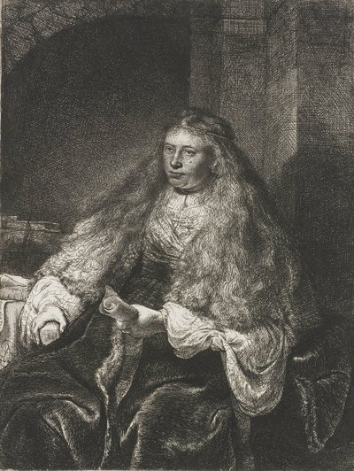 伟大的犹太新娘，1635年 作者 伦勃朗·范·赖恩