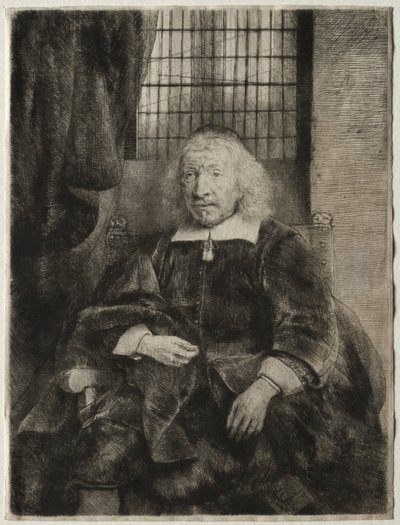 托马斯·哈林（Thomas Haaringh） 1655。 作者 伦勃朗·范·赖恩